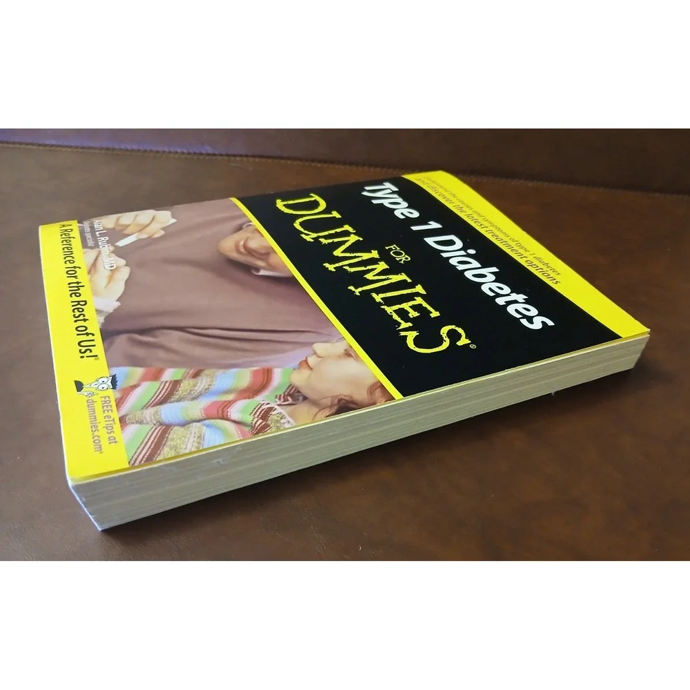 Type 1 Diabetes For Dummies - paperback Book Rubin Alan L Medical Education #B46